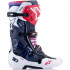 Cizme cross-enduro Alpinestars TECH 10 SUPERVENTED BOOT Alb/Rosu fluo [22]