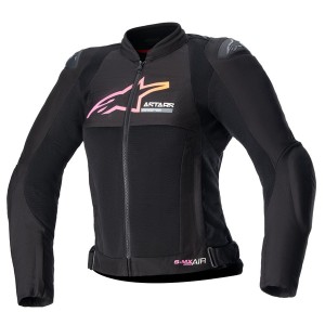 Geaca dama textil de vara ALPINESTARS SMX AIR Negru/Roz