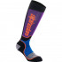 Sosete ALPINESTARS MX PLUS SOCKS Negru/Alb [4]