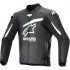 Geaca de piele ALPINESTARS GP PLUS R V4 AIRFLOW Negru/Alb [2]