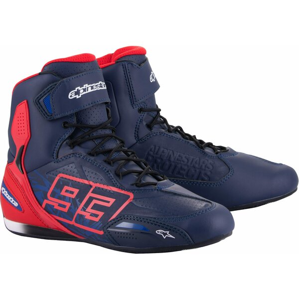 Ghete moto Alpinestars Austin MM93 Limited Edition Albastru/rosu [1]