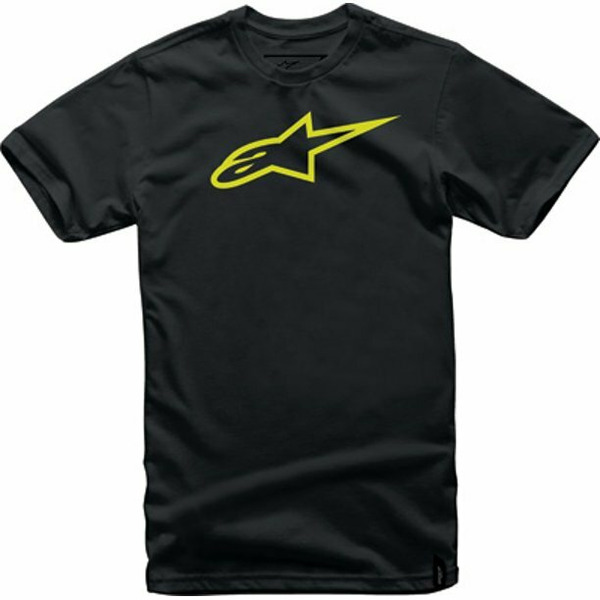 Tricou ALPINESTARS AGELESS CLASSIC Negru/Galben [1]