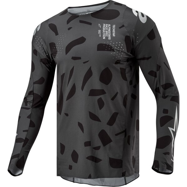Tricou cross-enduro ALPINESTARS TECHSTAR GRAPHITE 2024 Negru/Camo [1]