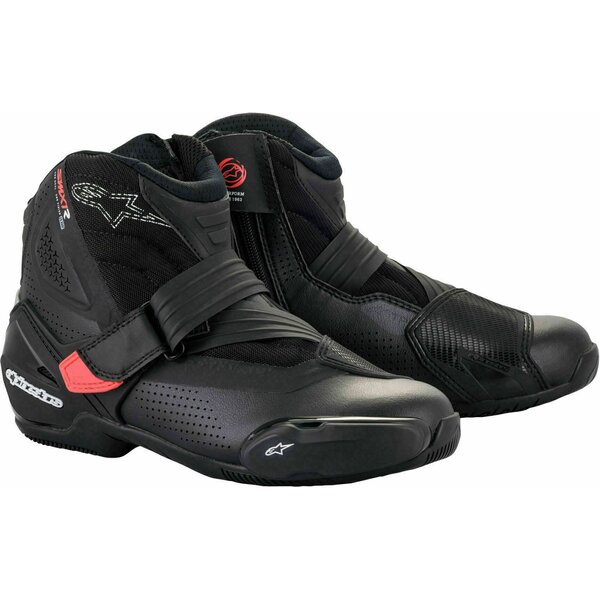 Ghete dama Alpinestars STELLA SMX-1 R V2 VENTED Negru/Roz [1]