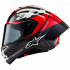 Casca integrala sport ALPINESTARS SUPERTECH R10 CARBON ELEMENT Negru/Rosu/Alb [9]