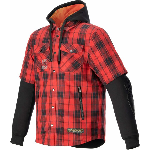 Camasa moto Alpinestars MO.ST.EQ TARTAN SHIRT Gri inchis/Negru [1]