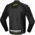 Geaca de piele ALPINESTARS FASTER V3 AIRFLOW Negru/Alb/Galben Fluo [4]