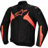 Geaca textil impermeabila ALPINESTARS T-JAWS V4 Negru/Rosu fluo [3]