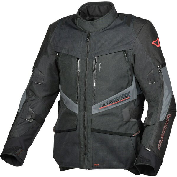 Geaca textil impermeabila touring/adventure MACNA DOMANE Negru [1]