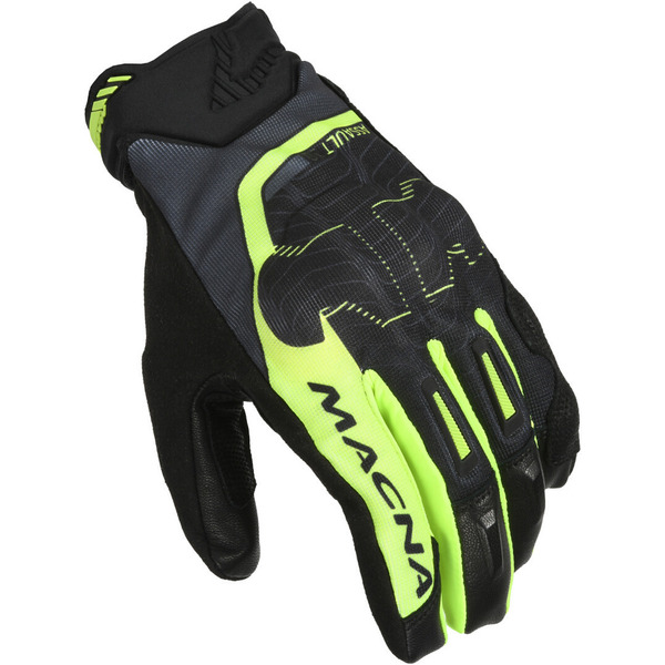 Manusi moto MACNA ASSAULT 2.0 Negru/Galben [1]