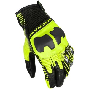 Manusi de piele MACNA ULTRAXX Negru/Galben fluo Manusi de piele MACNA ULTRAXX Negru/Galben fluo