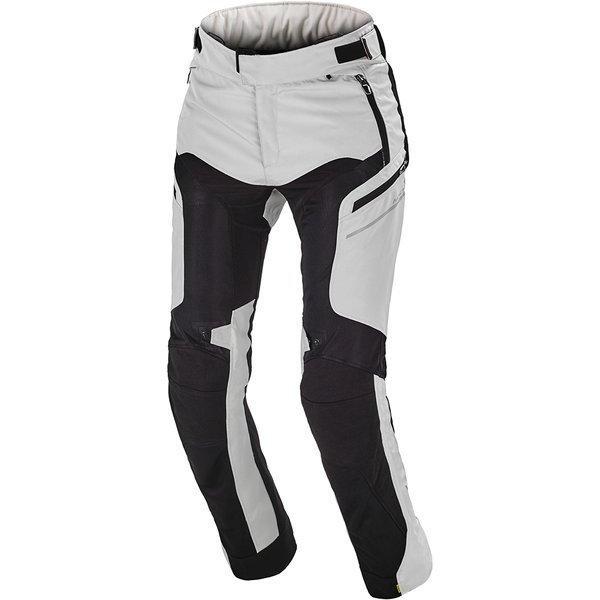 Pantaloni de vara textil pt dama Macna Bora Lady GRI/NEGRU [1]