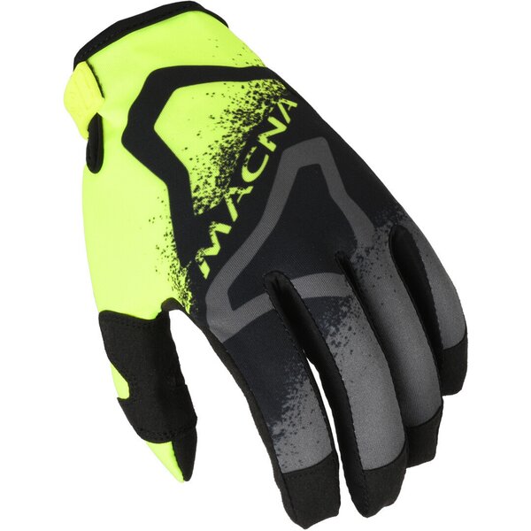 Manusi cross-enduro MACNA BACKYARD-1 Negru/Galben fluo [1]