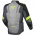 Geaca textil impemeabila touring/adventure MACNA NOTCH Gri/Galben fluo [3]