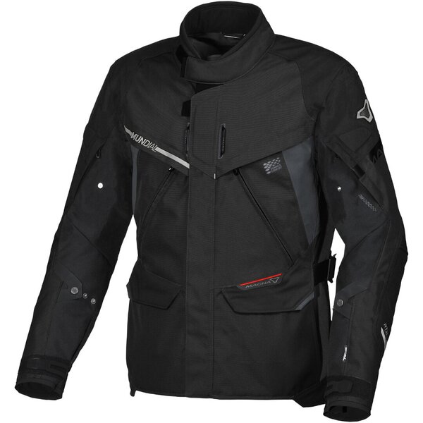Geaca textil impermeabila touring/adventure MACNA MUNDIAL Negru [1]