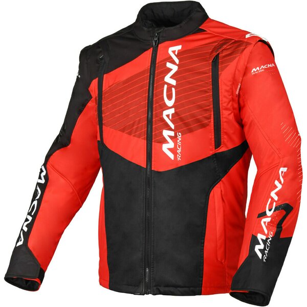 Geaca enduro/adventure MACNA CREST Negru/Rosu [1]