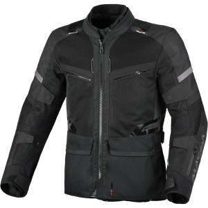 Geaca de vara impermeabila touring MACNA CAPTANE Negru Geaca de vara impermeabila touring MACNA CAPTANE Negru
