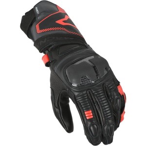 Manusi de piele sport perforate MACNA THANDOR Negru/Rosu Manusi de piele sport perforate MACNA THANDOR Negru/Rosu
