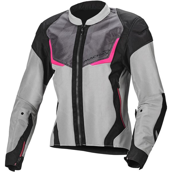 Geaca de vara textil dama Macna Orcano Maro/Negru/Rosu [1]