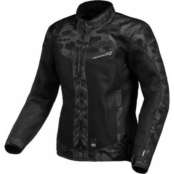 Geaca de vara impermeabila dama MACNA EMPIRE Negru camo [1]