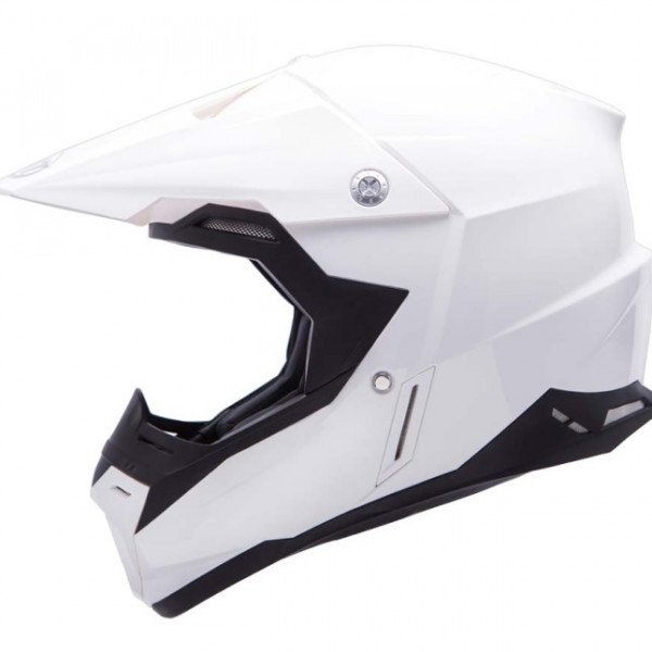 Casca off road motociclete MT Synchrony alb lucios [1]
