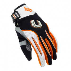 Manusi motociclete cross-enduro unisex Unik Racing model X-10 culoare: portocaliu Manusi motociclete cross-enduro unisex Unik Racing model X-10 culoare: portocaliu