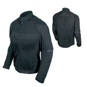 Geaca (jacheta) motociclete femei Touring Unik Racing model VZ-04 culoare: negru