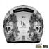 Casca integrala motociclete MT Revenge Skull & Rose gri/negru mat [2]
