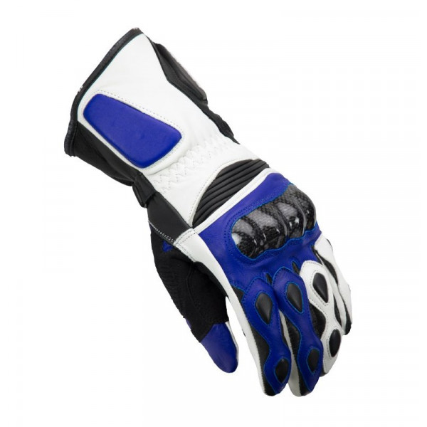 Manusi racing barbati Unik Racing model R-4 carbon culoare: albastru - marime: XXL (11)