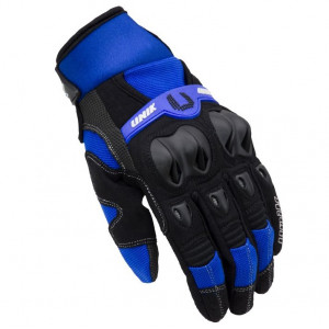Manusi motociclete cross-enduro unisex Unik Racing model X-6 culoare: albastru Manusi motociclete cross-enduro unisex Unik Racing model X-6 culoare: albastru