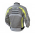 Geaca (jacheta) motociclete barbati Touring Unik Racing model VZ-08 culoare: gri/verde fluor [3]