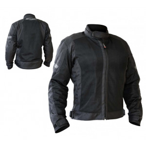 Geaca (jacheta) motociclete femei Touring Unik Racing model VZ-06 culoare: negru