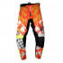 Pantaloni motociclete cross-enduro Unik Racing model MX01 culoare: portocaliu/verde fluor [2]