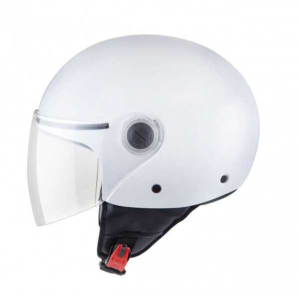 Casca open face motociclete MT Street alb lucios [1]