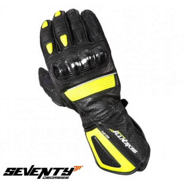 Manusi barbati racing vara Seventy model SD-R4 negru/galben – marime XXL (11) [1]