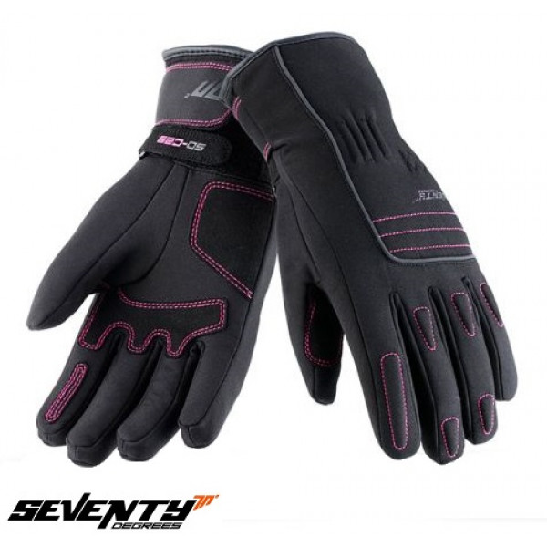 Manusi femei Urban iarna Seventy model SD-C29 negru/roz - marime: L (9) [1]