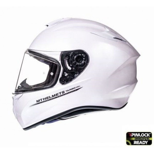 Casca integrala motociclete MT Targo solid A0 alb lucios – tip MT-V-14 [1]