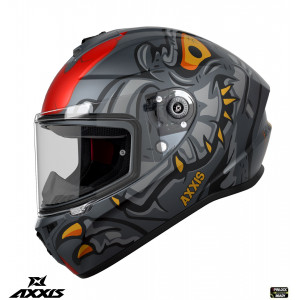 Casca integrala Axxis model Draken S Dinotoon B5 rosu mat - tip viziera: MT-V-18C Casca integrala Axxis model Draken S Dinotoon B5 rosu mat - tip viziera: MT-V-18C