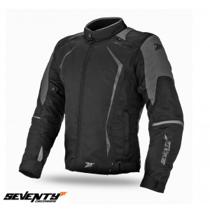 Geaca (jacheta) motociclete barbati Racing Seventy vara/iarna model SD-JR47 culoare: negru/gri