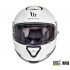 Casca integrala motociclete MT Thunder III SV alb lucios (ochelari soare integrati) [3]