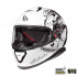 Casca integrala motociclete MT Thunder III SV Vlinder A1 negru/alb perlat lucios (ochelari soare integrati) [2]