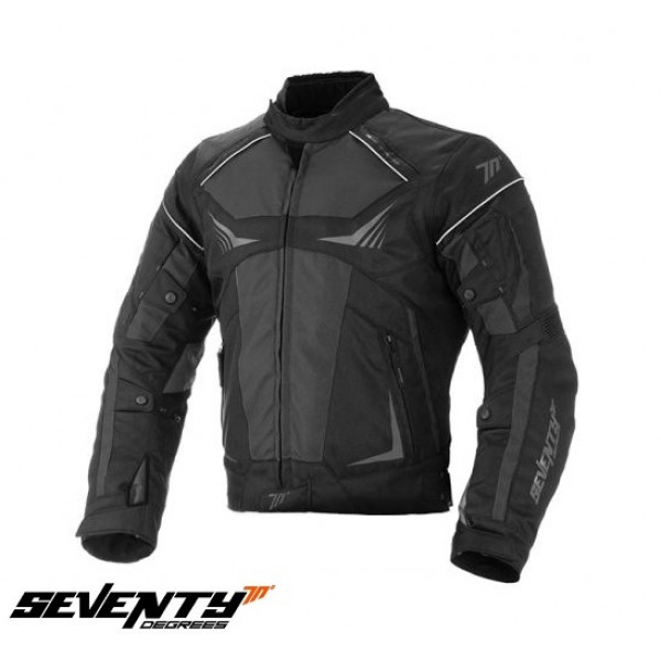 Geaca (jacheta) motociclete barbati Racing Seventy vara/iarna model SD-JR55 culoare: negru/gri [1]