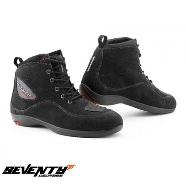Ghete moto Urban Unisex Seventy model SD-BC8 culoare: negru [1]