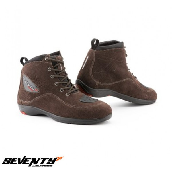 Ghete moto Urban Unisex Seventy model SD-BC8 culoare: maro [1]