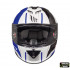Casca integrala motociclete MT Rapide Duel D5 albastru/alb/negru lucios (fibra sticla) [3]