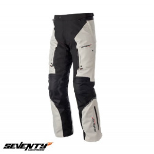 Pantaloni motociclete Touring unisex Seventy vara/iarna model SD-PT1S culoare: negru/gri (varianta SD-PT1 scurta) Pantaloni motociclete Touring unisex Seventy vara/iarna model SD-PT1S culoare: negru/gri (varianta SD-PT1 scurta)