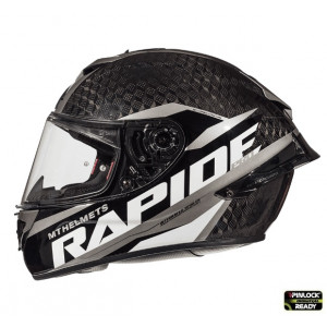 Casca integrala motociclete MT Rapide Pro Carbon C2 gri lucios - 100% carbon Casca integrala motociclete MT Rapide Pro Carbon C2 gri lucios - 100% carbon
