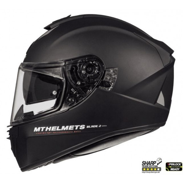 Casca integrala motociclete MT Blade 2 SV A1 negru mat (ochelari soare integrati) [1]