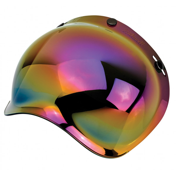 Viziera oglinda iridium (curbubeu) (bubble visor) casca Custom Rider - Le Mans - Le Mans SV [1]