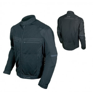 Geaca (jacheta) motociclete barbati Unik Racing model VZ-04 culoare: negru